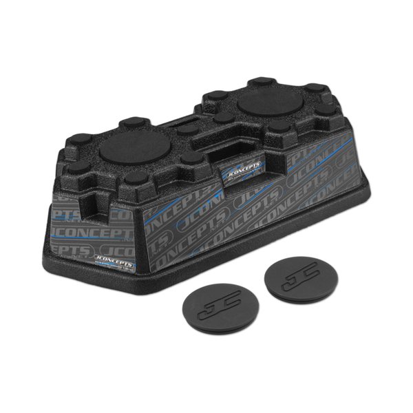 Jconcepts Finnisher Car Stand Matte Black W  Pads And
