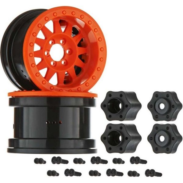 Axial Ax31364 2.2 Method Beadlock Wheel Ifd Orange 2