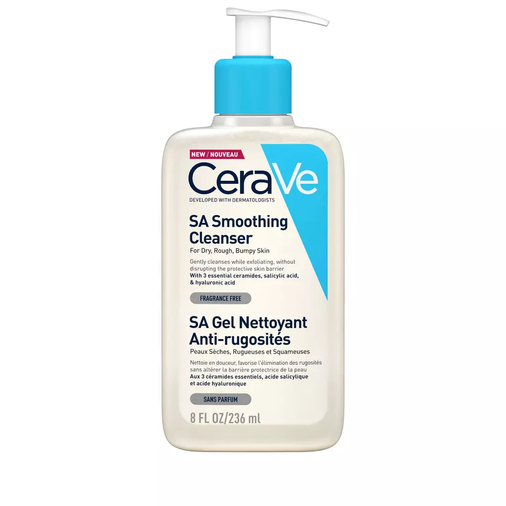 cerave sa smoothing cleanser