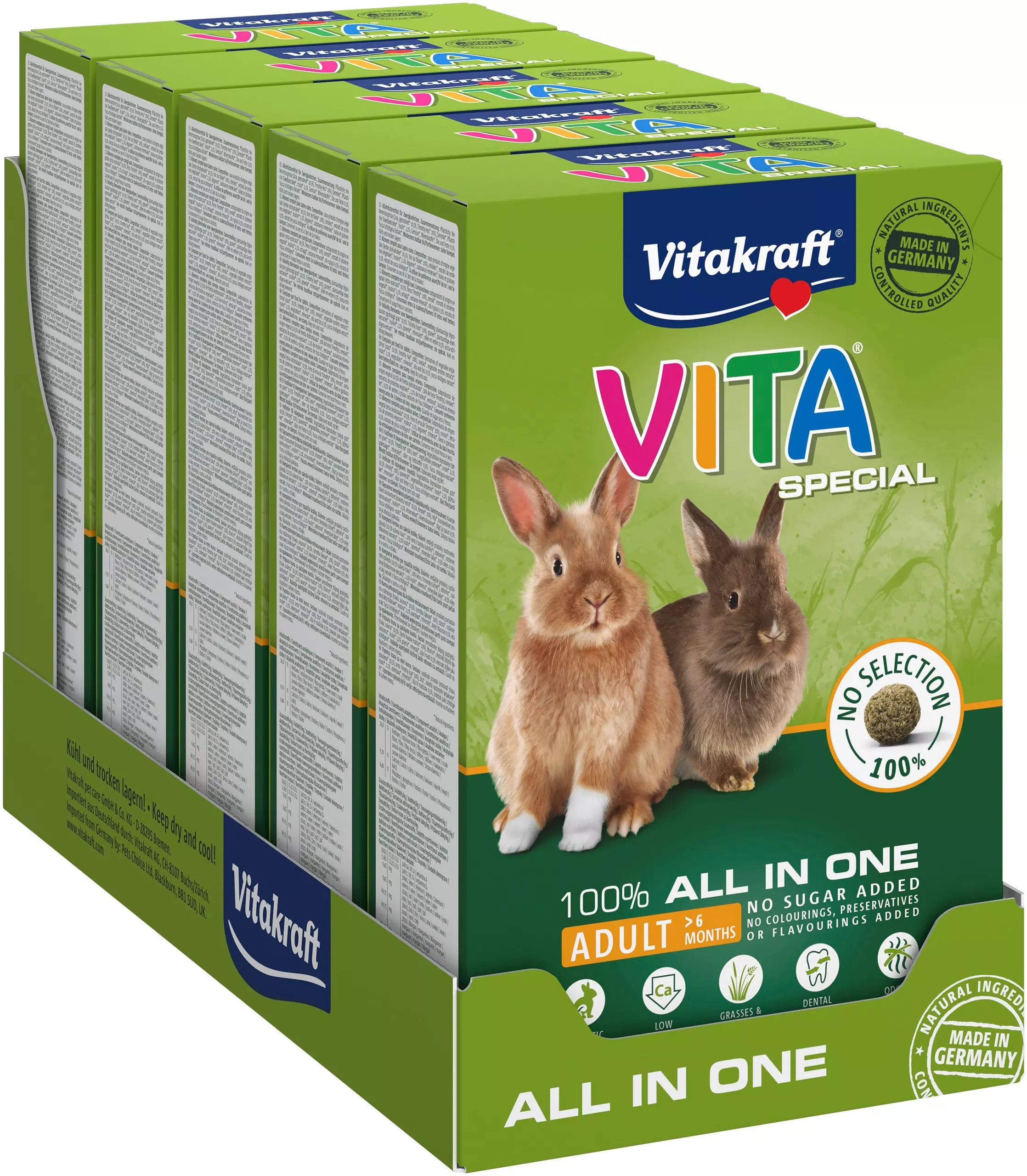 Vitakraft Vita Special Adult Rabbit 5X600gr