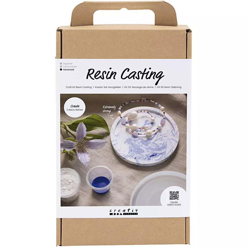 Craft Kit Resin Casting Round Tray