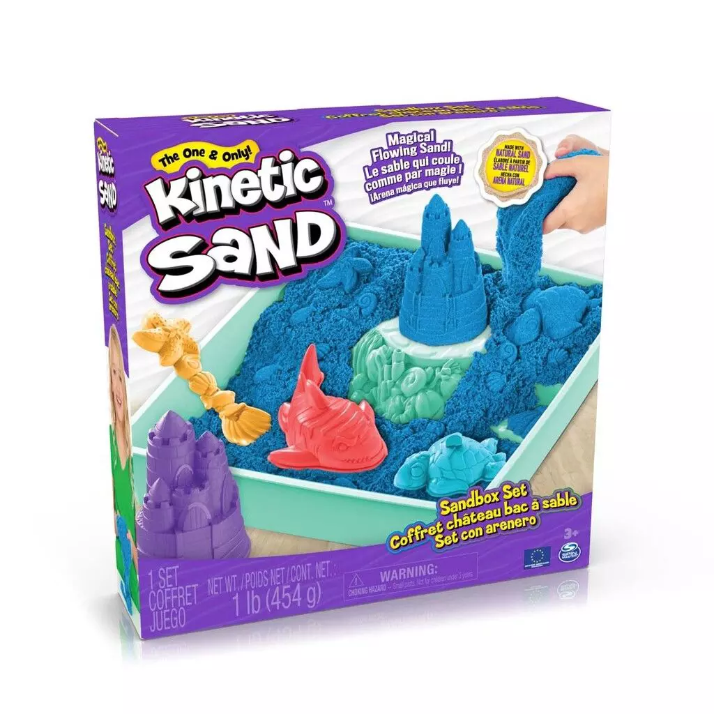 Kinetic Sand Sandbox Set Blue 6067478