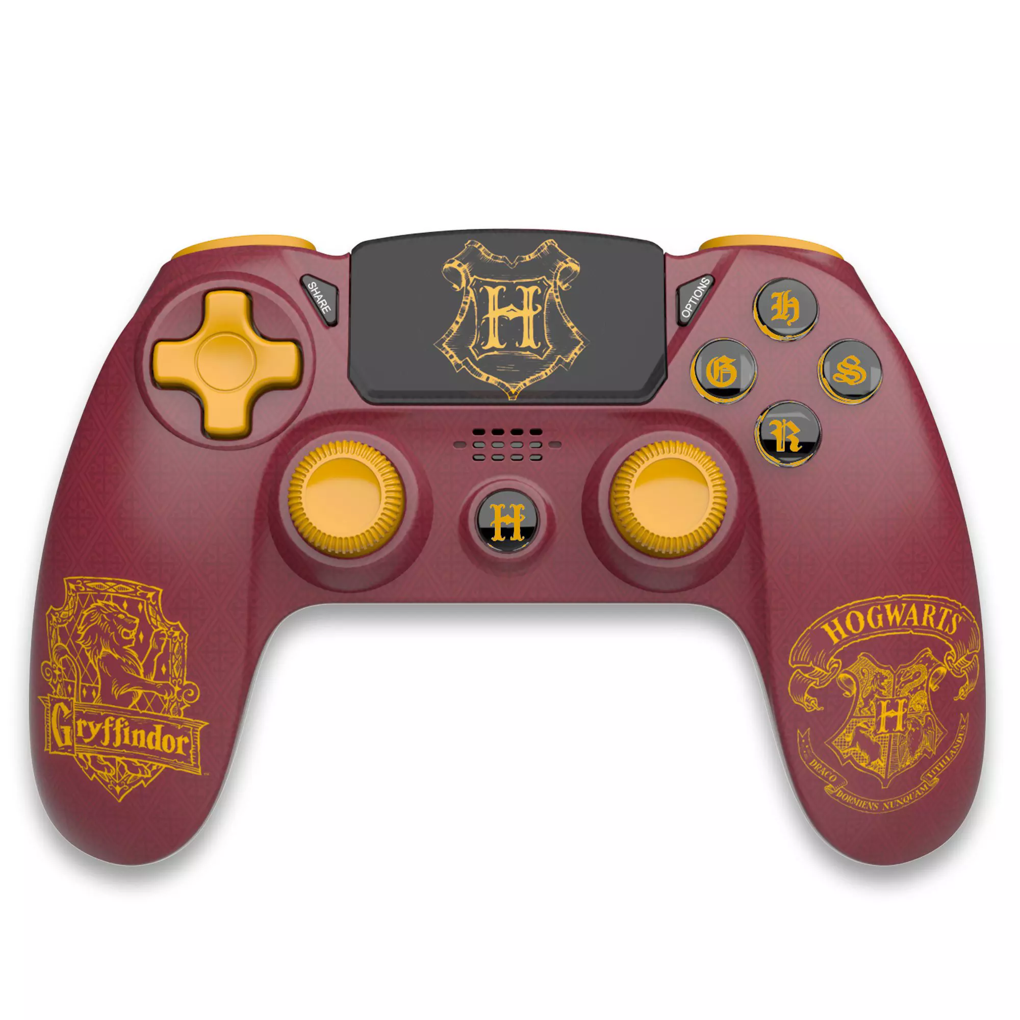 Harry Potter Ps4 Wireless Controller Gryffindor