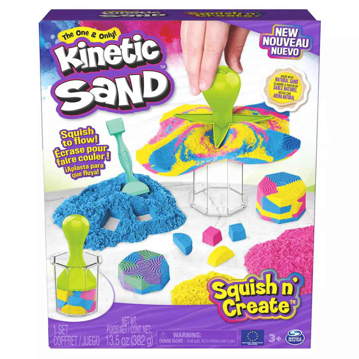 Kinetic Sand Squish N Create 6065527