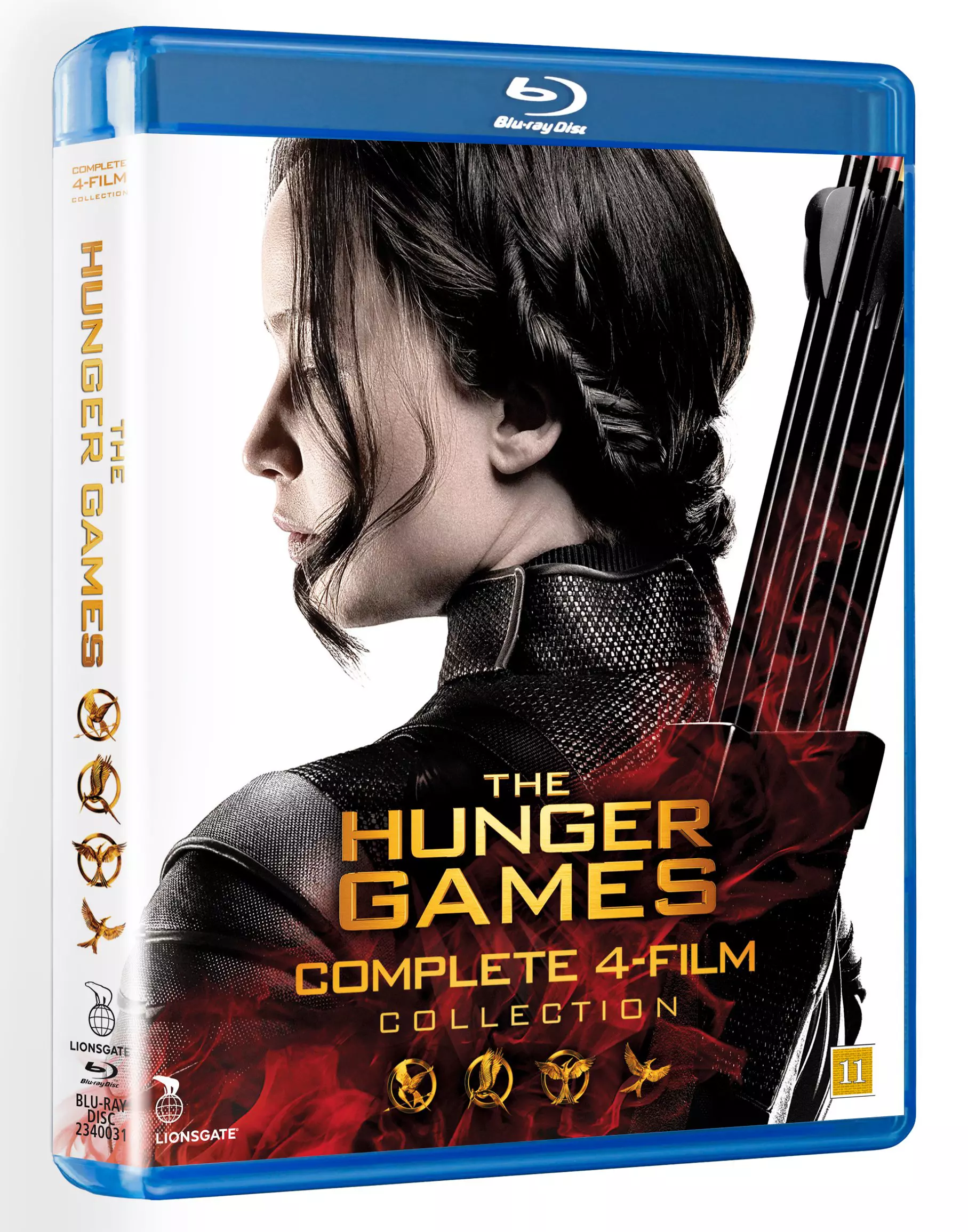Hunger Games The Complete Collection Blu-Ray