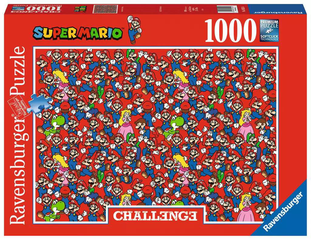 Ravensburger Puzzle 1000 Challenge Super Mario