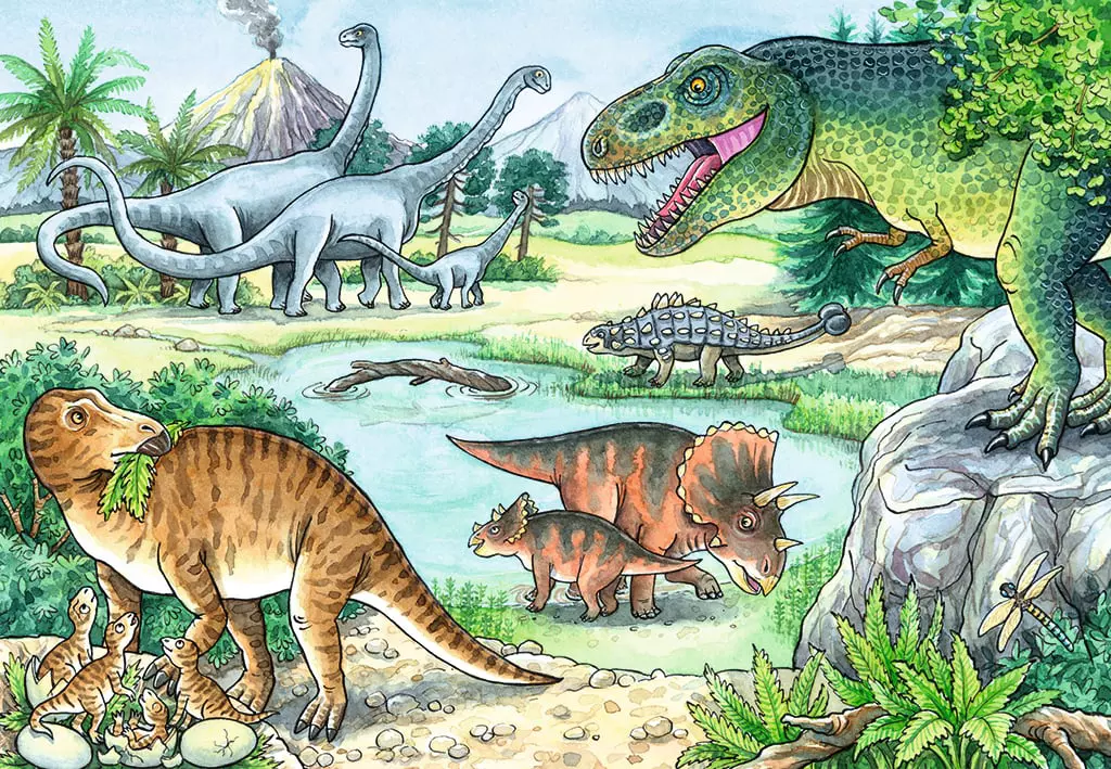 Ravensburger Dinosaurs Of Land And Sea