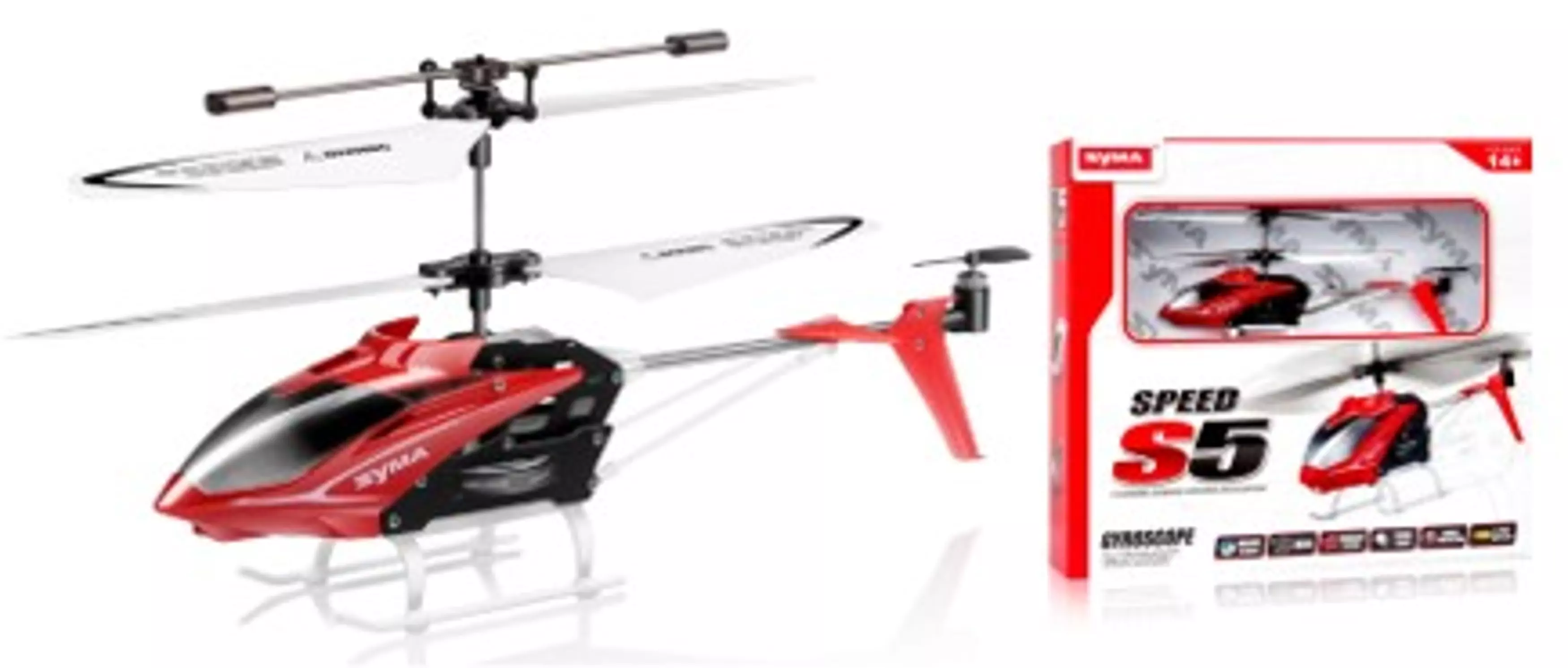 Syma I-R S5 Speed Helicopter Red