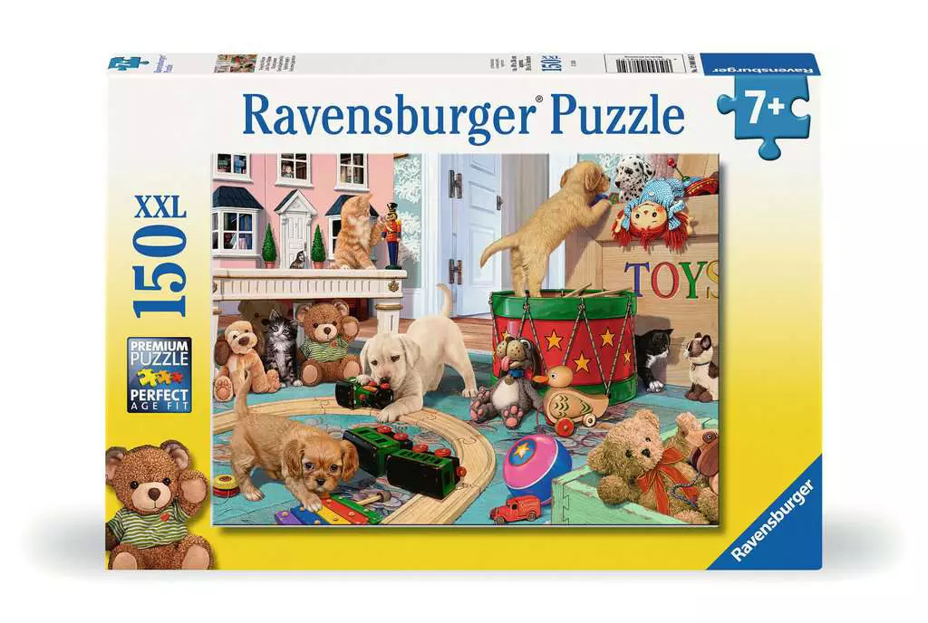 Ravensburger Puzzle Little Paws Playtime 150P