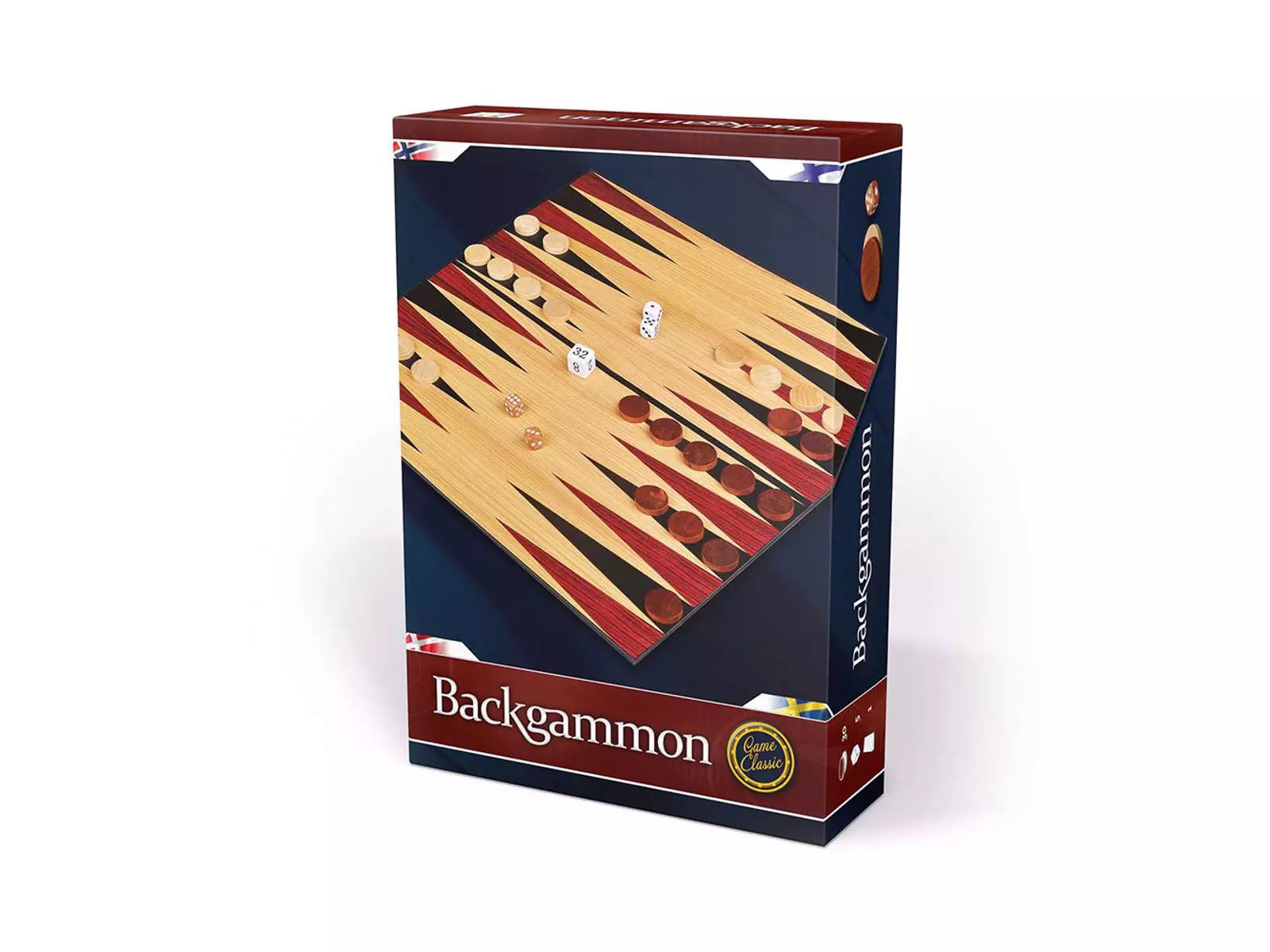 Backgammon Classic Cm