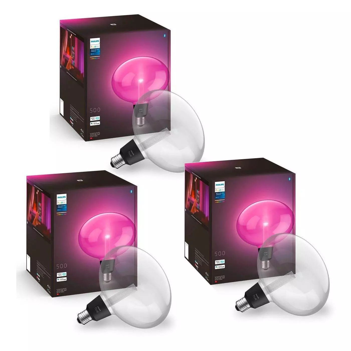 Philips Hue 3Xellipse E27 Smart Bulb