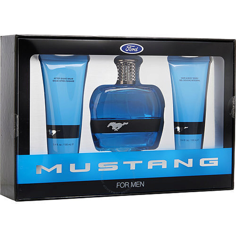 Mustang Blue 3 Pcs Set For