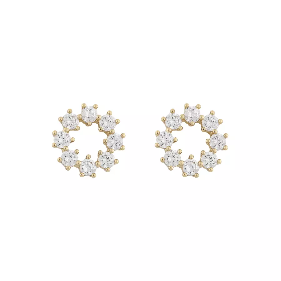 Snö Of Sweden Lurie Round Earring