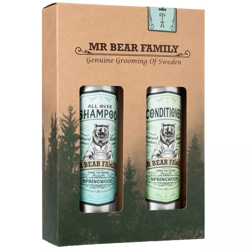 Mr Bear Family Kit Shampoo And