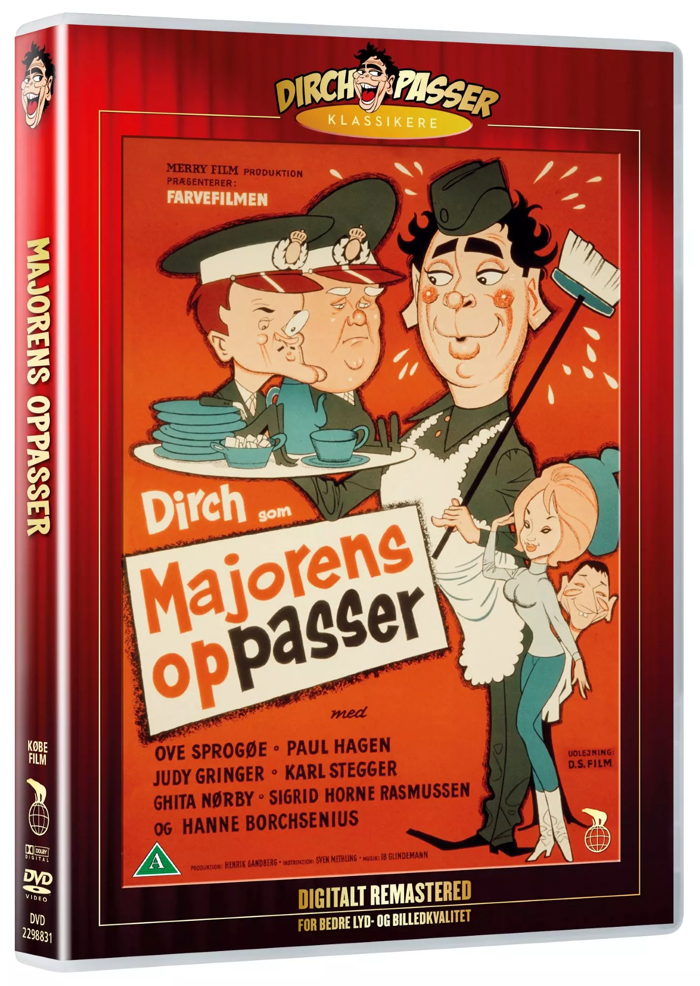 Majorens Oppasser Dvd