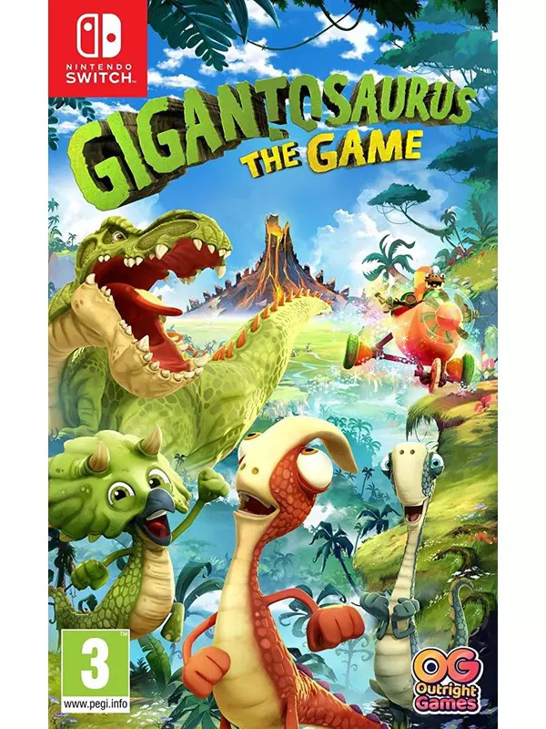 Gigantosaurus Nintendo Switch Toiminta-Seikkailu