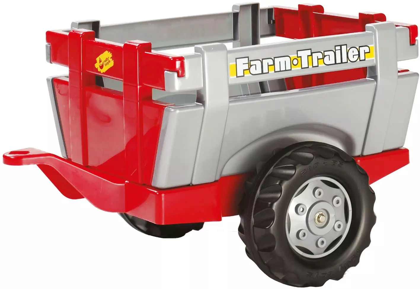 Farm Trailer  Perävaunu Polkutraktoriin Punainen Harmaa Rolly Toys