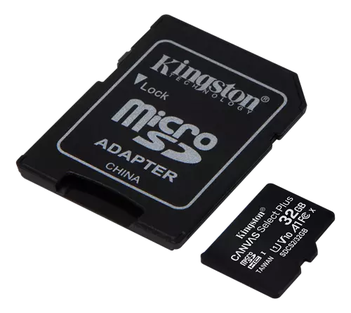 Kingston 32 Gt Microsd Canvas Select Plus Uhs I Speed Class 1