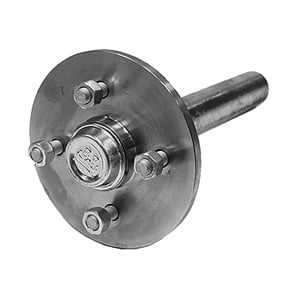 Pyörännapa 500 Kg 4X100 Ø40x200 Bpw Kartiorullalaakeri 30204-30206