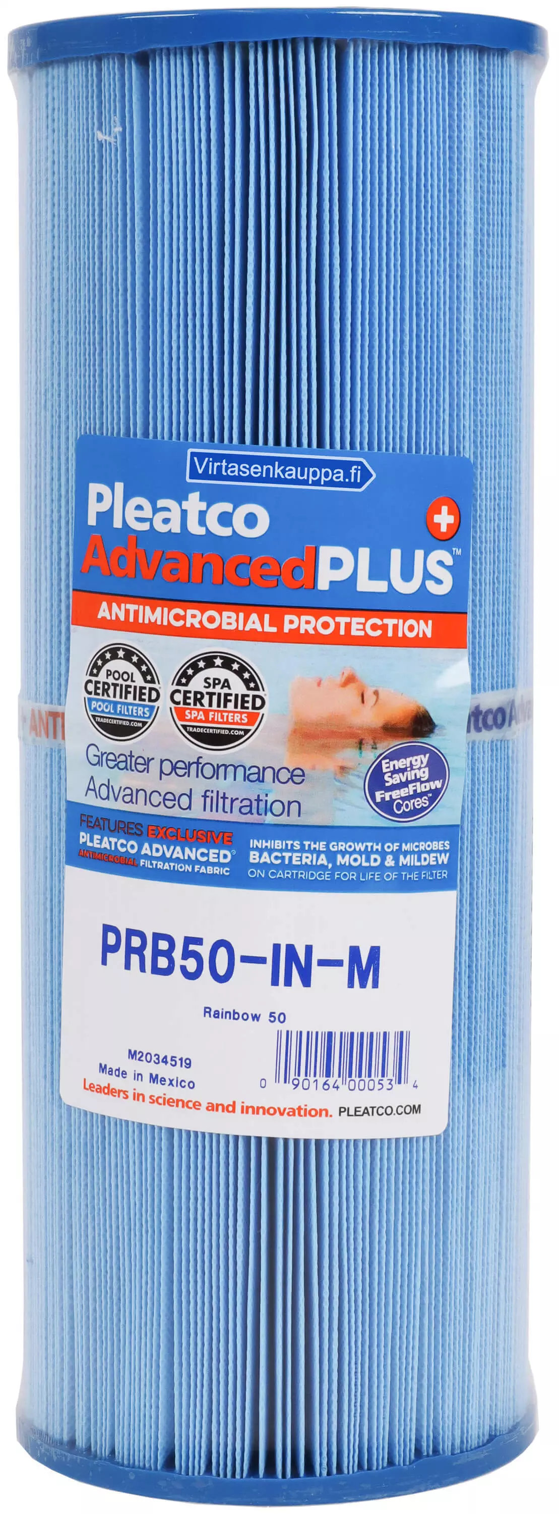 Ulkoporealtaan Suodatin Pleatco Advanced Plus