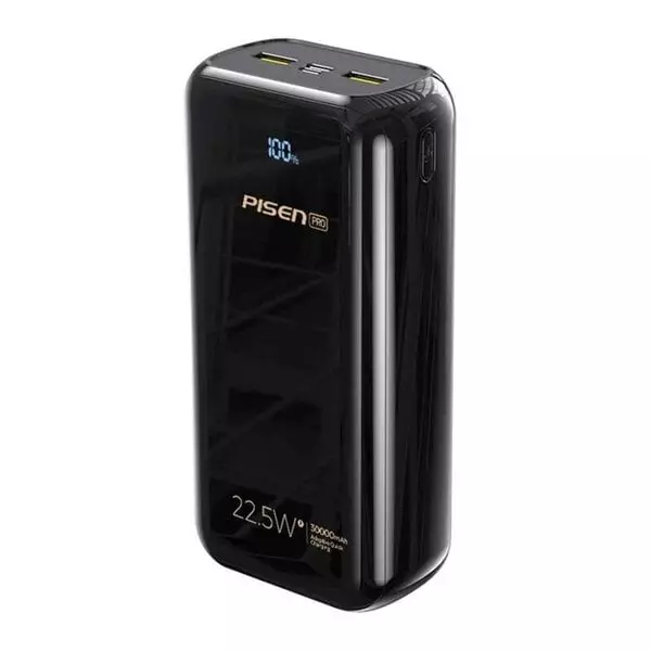 Powerbank 20000Mah Pd 3A Musta