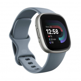Versa 4 Waterfall Blue - Platinum Älykello