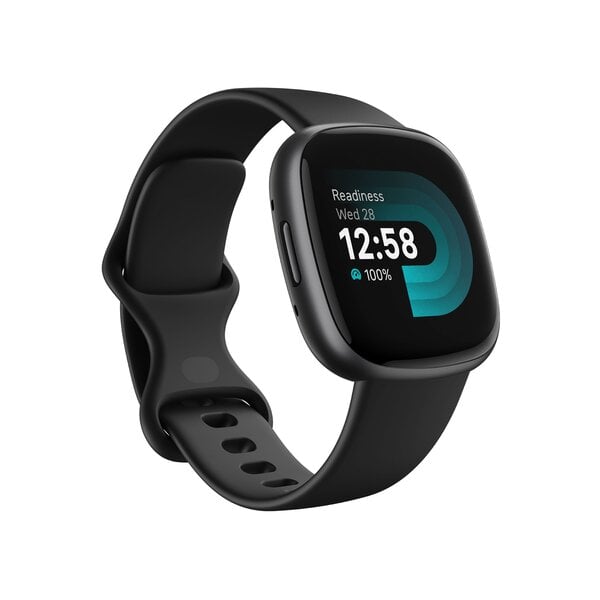 Versa 4 Black-Graphite Aktiivisuusranneke