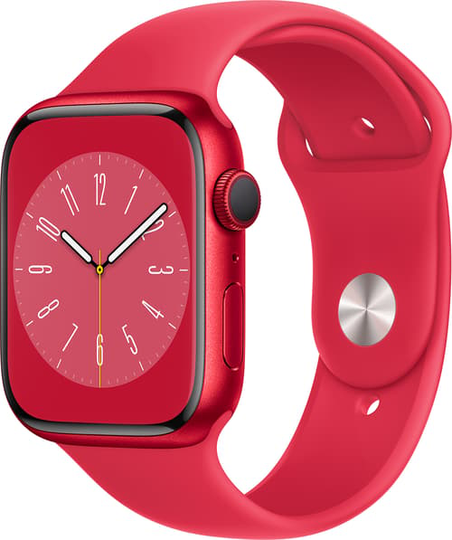 Watch Series 8 Gps, 45Mm Productred Aluminium Case With
