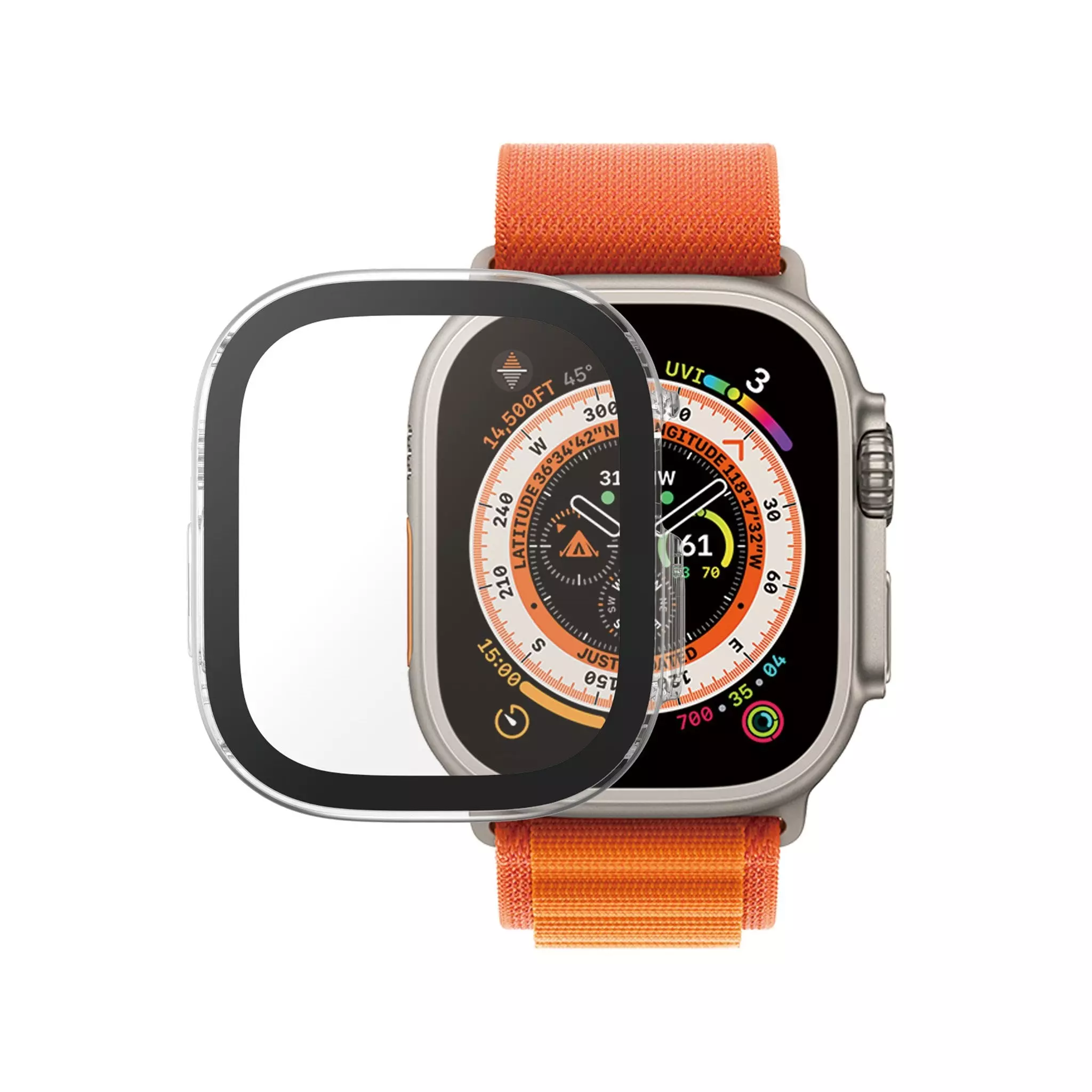 Full Body Apple Watch Ultra 49Mm Transparent