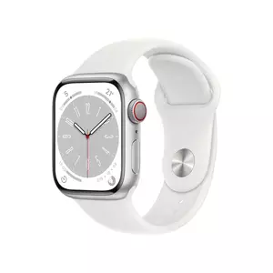 Watch Series 8 Gps, 41Mm Silver Aluminium Case With