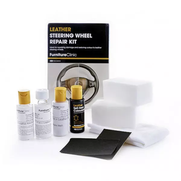 Nahkaratin Korjaussarja, Furniture Clinic Leather Steering Wheel Repair Kit