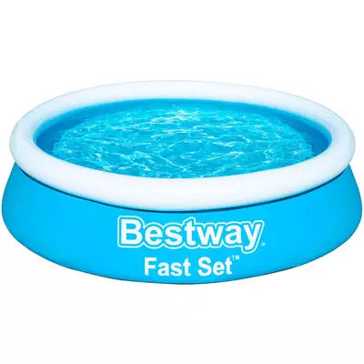 Bestway Fast Set Täytettävä Uima Allas Pyöreä 183X51 Cm Sininen