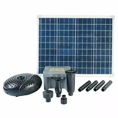 Ubbink Solarmax 2500  Setti Aurinkopaneelilla, Pumpulla Ja Akulla