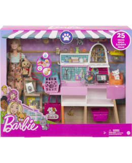 Barbie Pet Supply Store Muotinukke Ja Eläimet