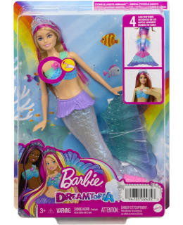 Barbie Twinkle Lights Mermaid Merenneitonukke