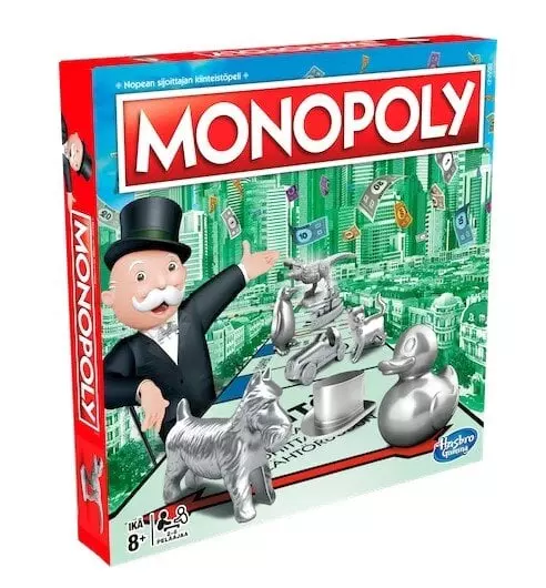 Hasbro Gaming Classic Monopoly Lautapeli