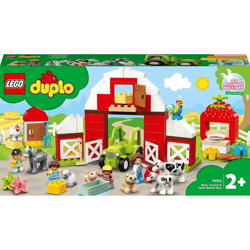Lego Duplo Town 10952 Navetta, Traktori Ja Maatilan Hoitoeläimet