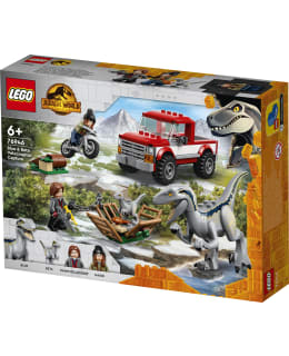 Lego Jurassic World 76946 Velociraptorit Blue Ja Beta Jäävät Kiikkiin