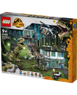 Lego Jurassic World 76949 Giganotosauruksen Ja Therizinosauruksen Hyökkäys