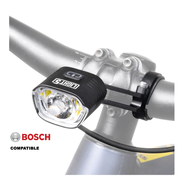 Sähköpyörän Valo Light5 Eb1000, Bosch, 1000 Lm, Pelkkä Etuvalo