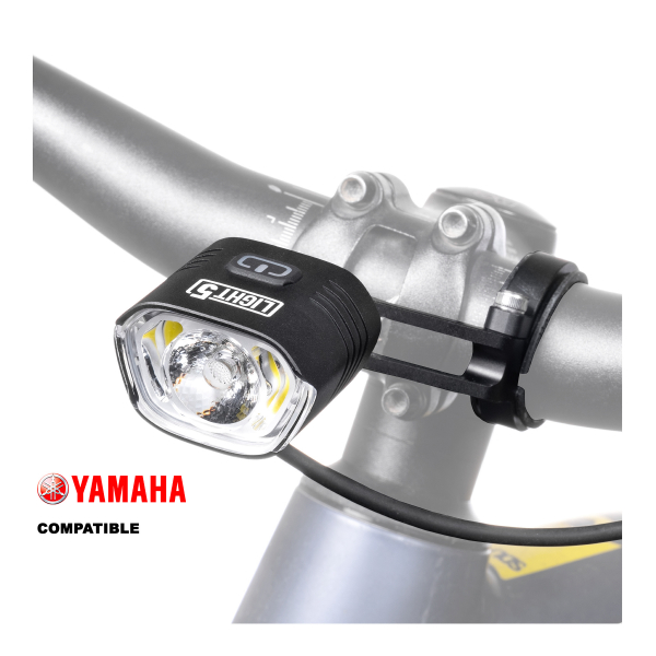 Sähköpyörän Valo Light5 Eb1000, Yamaha, 1000 Lm, Pelkkä Etuvalo
