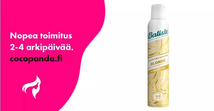 Batiste Dry Shampoo Plus Brilliant Blonde 200 Ml