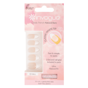 Invogue French Nails Bare Oval