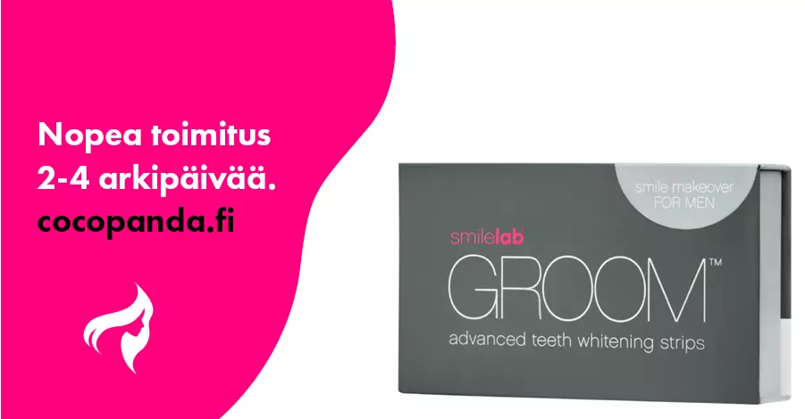 Smilelab Groom Advanced Teeth Whitening Strips 10 X 2