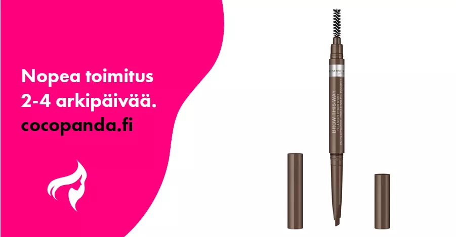 Rimmel London Brow This Way Fill And Sculpt Eyebrow