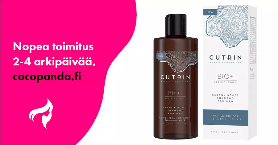 Cutrin Bioplus Energy Boost Shampoo For Men 250Ml