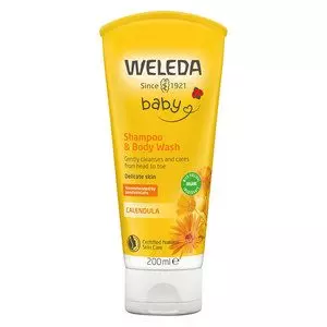 Weleda Baby Calendula Shampoo Bodywash 200Ml