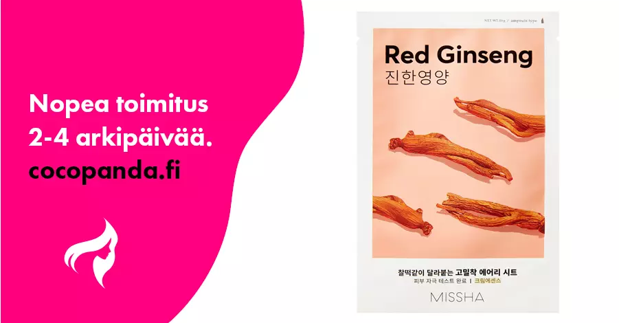 Missha Airy Fit Sheet Mask Red Ginseng 19 G