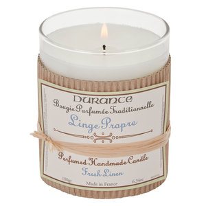 Durance Perfumed Candle – 180 G Fresh Linen