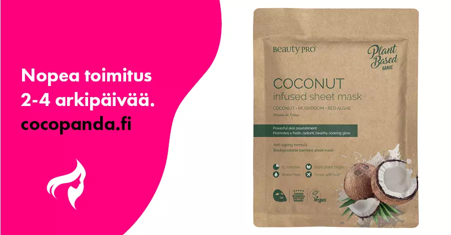 Beautypro Plant Based Coconut Infused Sheet Mask 22 Ml